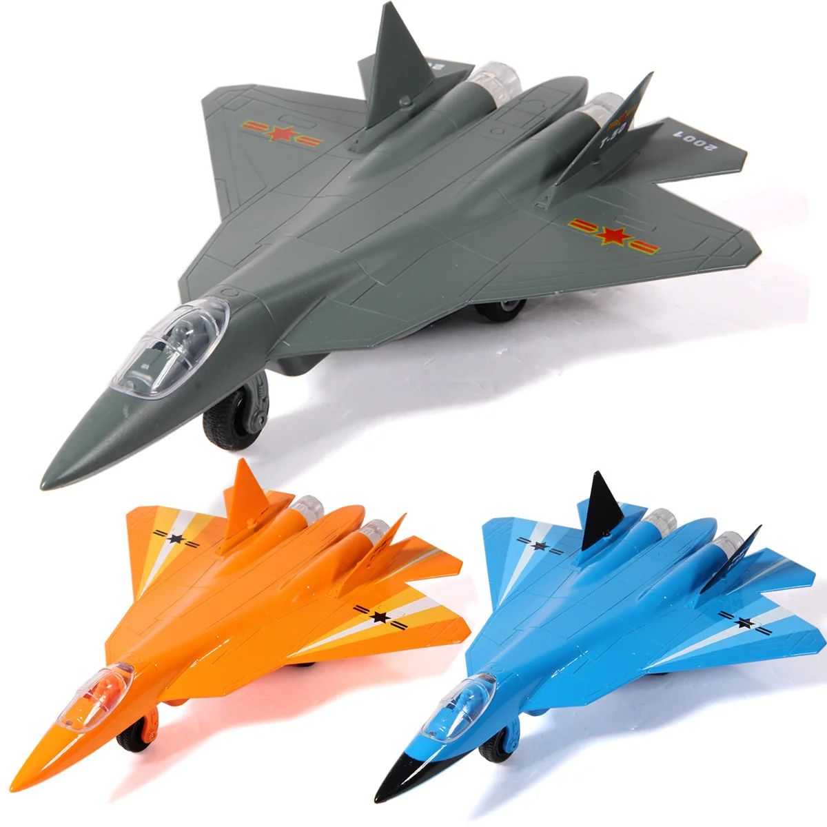 

Currently Available Alloy Airplane Caipo 51483 Model T-50 Fighter Model Separate-Sound And Light Warrior Toy Special Offer