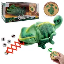 Electronic RC Robot Dinosaur Model Changeable Light Remote Control Intelligent Robot Toys Kit