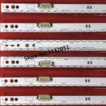 

New 2 PCS/set 60LED 572mm LED backlight strip for Samsung UE46ES5500 SLED 2012SVS46 7032NNB RIGHT60 LEFT60 2D