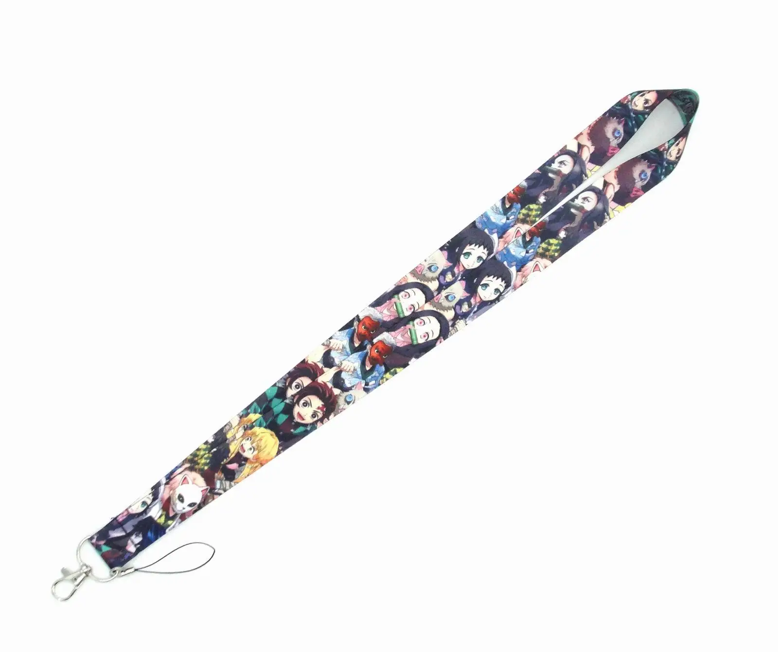 Demon Slayer Kimetsu no Yaiba ремешок косплей мультфильм милый шейный ремень для ID значка держатели унисекс аксессуары