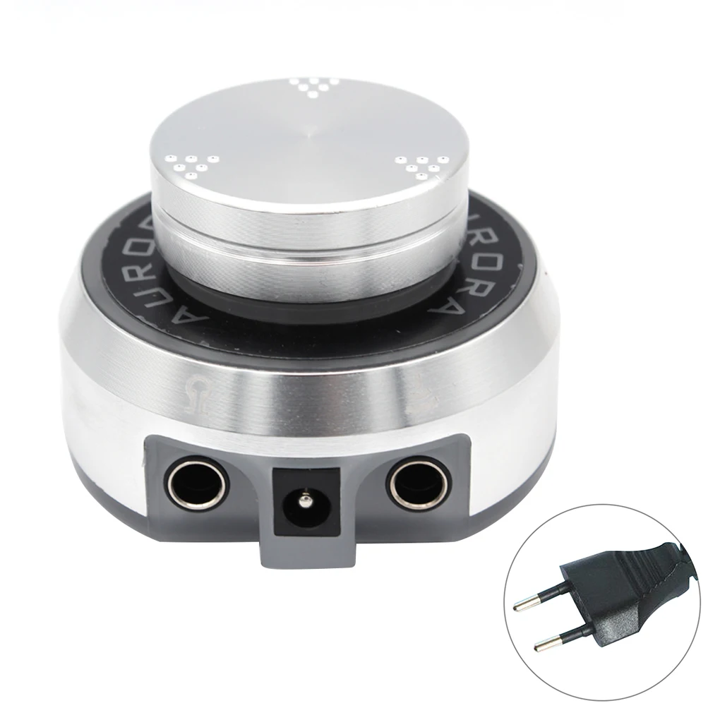 EU Plug no.1 Мини-адаптер питания для татуажа, ЖК-дисплей, дисплей напряжения, татуировочная машина, блок питания, одно касание, старт, Штепсель для ЕС/США - Цвет: EU Plug no.1
