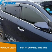 Двери автомобиля козырек для HYUNDAI I30 2009- оконный козырек для HYUNDAI I30 2009 2010 2011 2012 2013 SUNZ