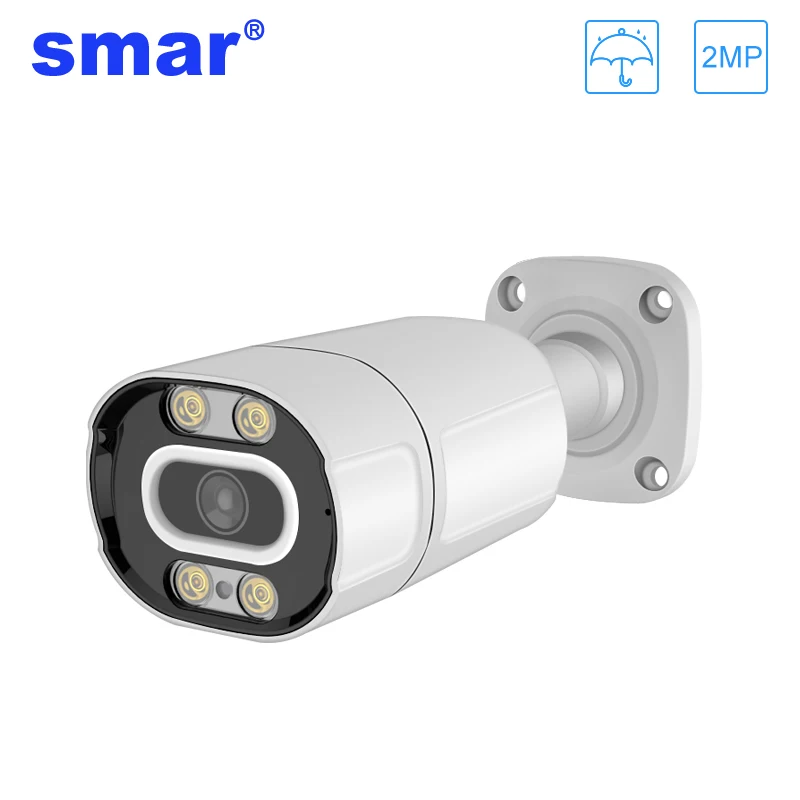 Smar H.265 20FPS 2MP ip камера 2 8 мм широкоугольный объектив H.264 1MP наружная