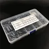 9values 90pcs 16V 22uF 47uF 100uF 200uF 330uF 470F 1000uF 2200uF 3300uF mix Electrolytic capacitor kit with storage box ► Photo 1/2