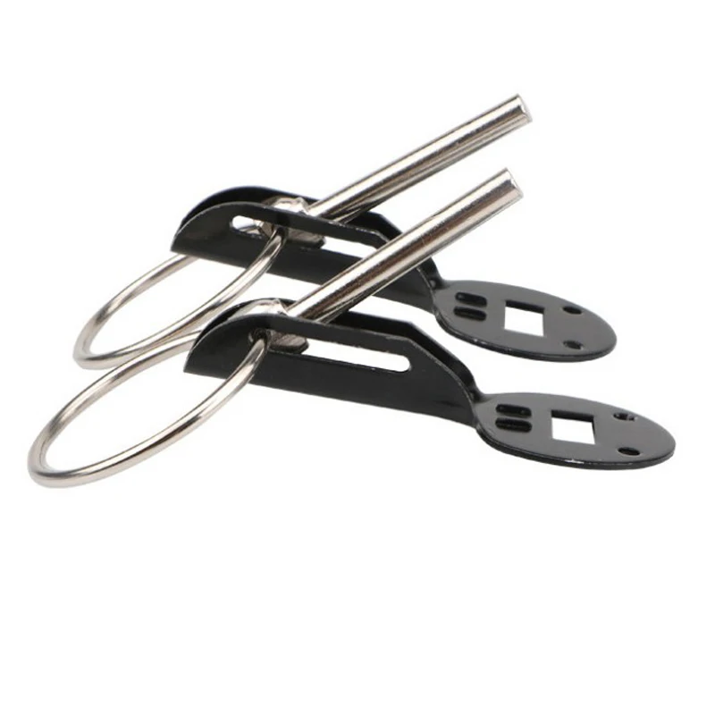 

1 Pair Of Racing Sports Car Flip Over Hood Engine Cover Lock Latch Pin Kit Universal Practical To Use