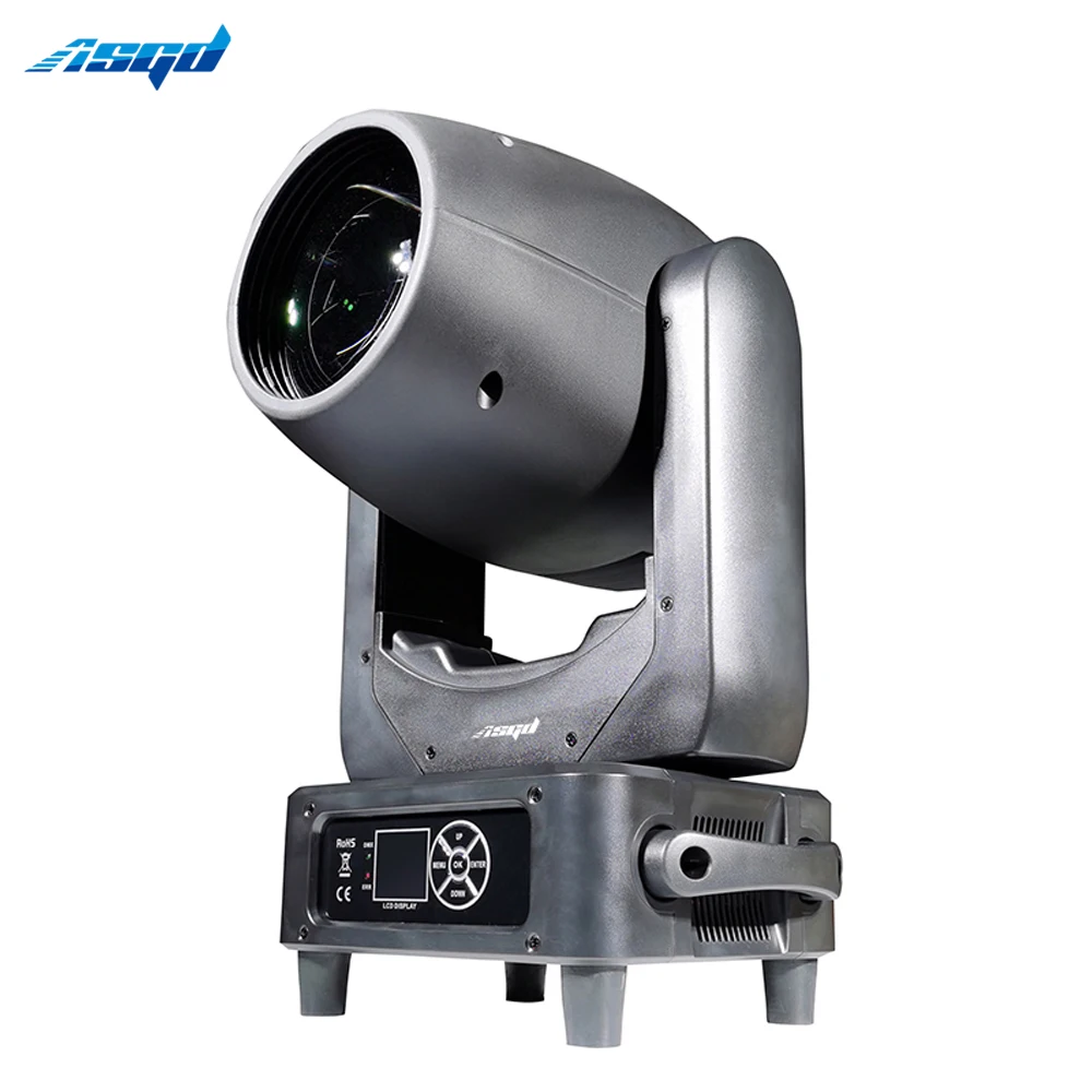 

275W 10R Lyre Bulb Moving Head Light Beam&Spot 8+16 Double Prisms DMX512 DJ Professional Stage Effect Club KTV Bar ASGD Show