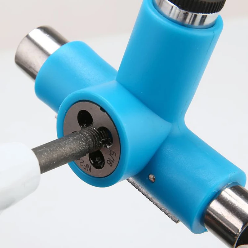 Skateboard Tool Roller Skate Scooter Adjusting T-Wrench Long board Fish Board Repair Tools L-type Head Spanner Screwdriver