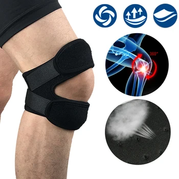 

droppshiping 1 Pc Adjustable Sports Knee Pad Protector Outdoor Fitness Gym Hiking Running Patella Leg Guard M2