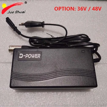 

42V 54.6V 2A Li-ion Battery Charger for 36V 48V Electric Bike Bicycle Lithium Battery 100V - 240V Electric Scooter