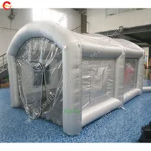 4x2,5x2,2 mH на заказ надувная покрасочная будка для покраски автомобилей, рисунок мотоцикла надувная покрасочная будка для продажи