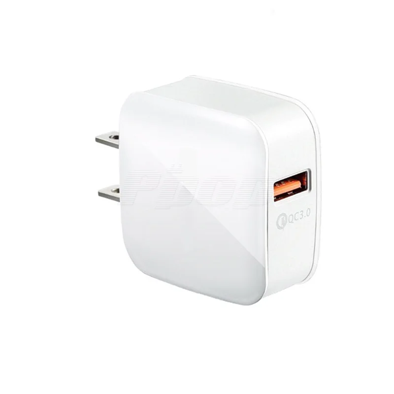 Адаптер Quick Charge 3,0 3A EU US Plug USB настенное зарядное устройство QC3.0 для iPhone iPad Мобильный телефон Быстрая зарядка для samsung huawei - Цвет: White US Plug QC3.0