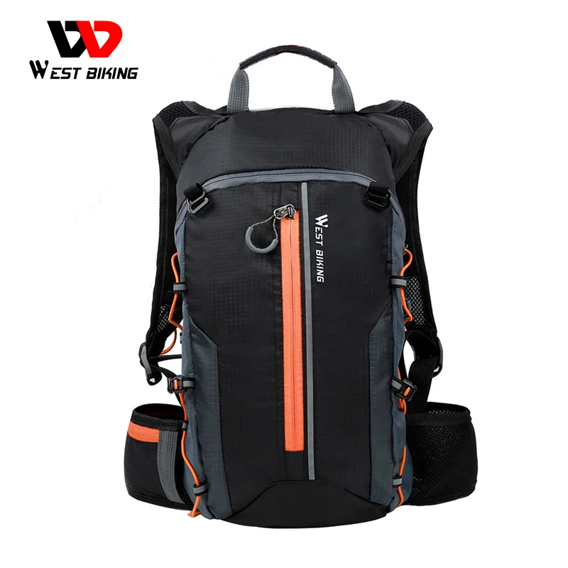 WEST BIKING 10L Сверхлегкий Портативный складной велосипедный рюкзак дышащего