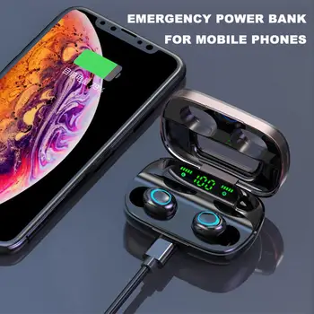 

Drop Shipping For S11 Drop Ship 3500mAh LED Bluetooth Wireless Headphones Earphones Earbuds TWS Touch Control Sport Noise Cancel