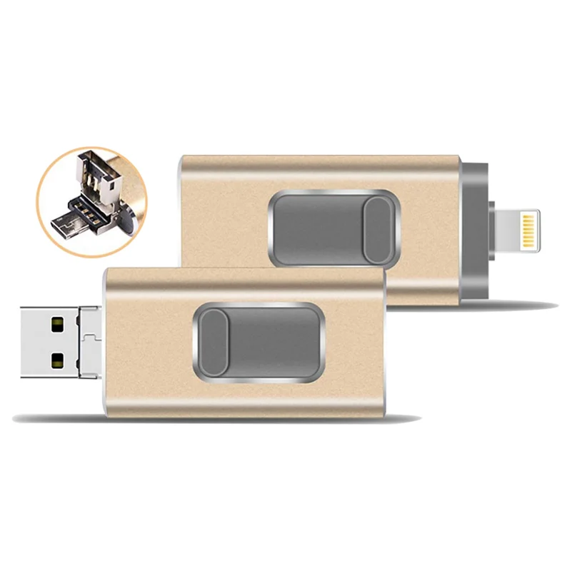 Otg USB флеш-накопитель 32G 64G 128G для iPhone/Android Phone ручка-накопитель для iPhone 6 6P 6S 7 7P 7S 8 8P X XS XR Pendrive iOS 8,0
