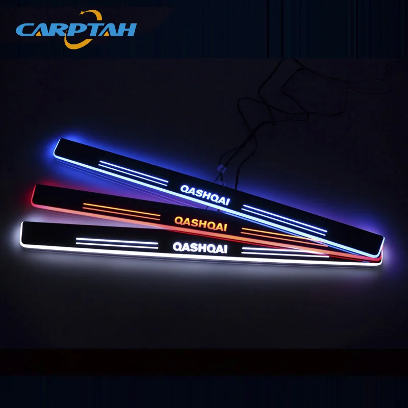 CARPTAH отделкой педаль автомобиля внешние Запчасти светодиодный порога Накладка
