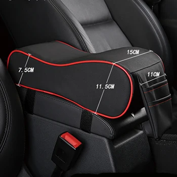 

New leather car center console armrest pad for Kia Rio K2 K3 K5 K4 Cerato,Soul,Forte,Sportage R,SORENTO,Mohave,OPTIMA