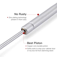 KAK 100N 10 kg บานพับตู้เฟอร์นิเจอร์แก๊สฤดูใบไม้ผลิตู้ครัวประตูลิฟท์ Support ฝาปิดปิดเปิด Cabient ฮาร์ดแวร์ 2