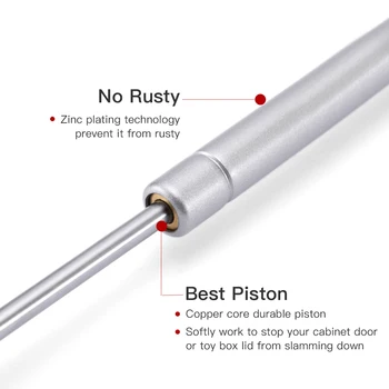 KAK 100N 10 kg บานพับตู้เฟอร์นิเจอร์แก๊สฤดูใบไม้ผลิตู้ครัวประตูลิฟท์ Support ฝาปิดปิดเปิด Cabient ฮาร์ดแวร์ 2