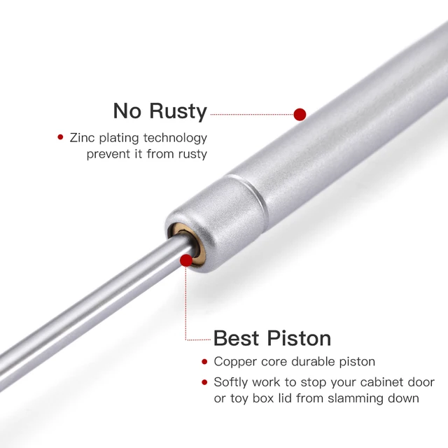 KAK 100N 10 kg บานพับตู้เฟอร์นิเจอร์แก๊สฤดูใบไม้ผลิตู้ครัวประตูลิฟท์ Support ฝาปิดปิดเปิด Cabient ฮาร์ดแวร์ 2