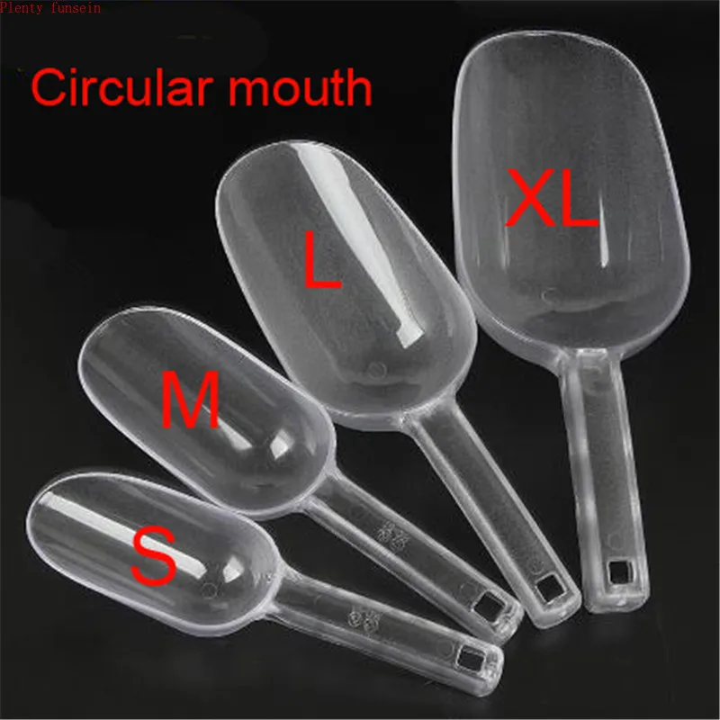 plastic shovel thickened large flour sugar food acrylic food Grade