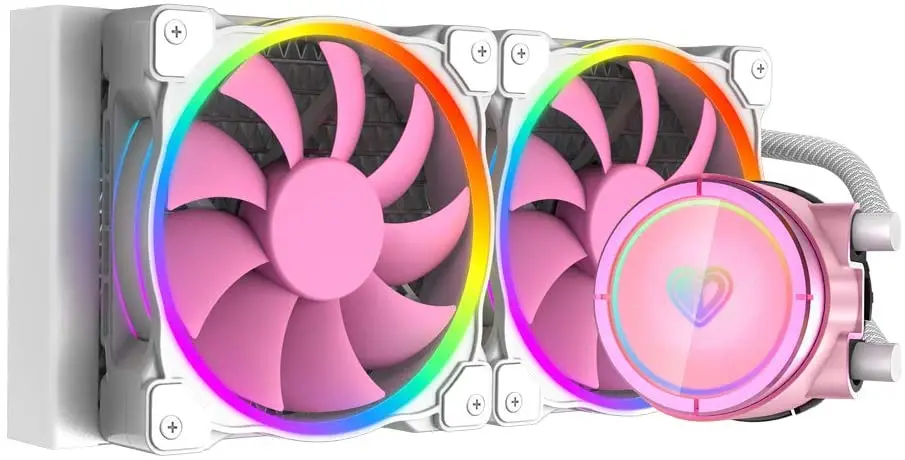 ID охлаждение для ЦП PINKFLOW 240 Водяной кулер 5 В Модифицируемый RGB AIO мм охладитель