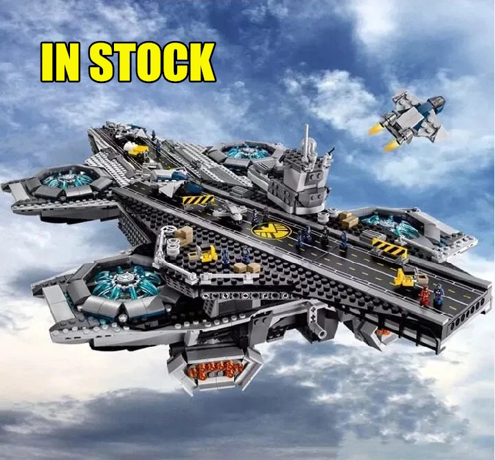 

07043 Lepinblocks The SHIELD Helicarrier super hero Compatible with legoset 76042 Building Blocks Bricks Educational Toys Gift