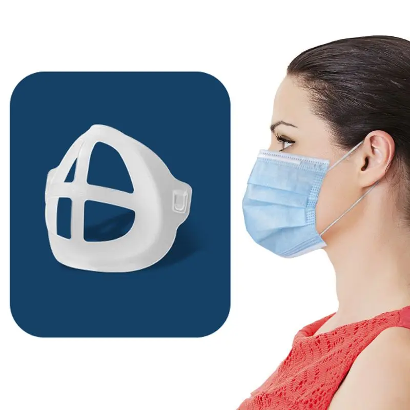 5Pcs Lipstick Protection Breathable Mask Bracket Prevent Makeup Removal Enhance Breathing Space Nose Pad | Аксессуары для одежды