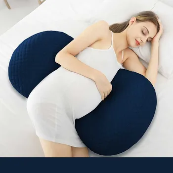 

Multi-function Pure Cotton Pregnant Women Pillow U Shape Belly Support Side Sleepers Waist Pillows for Pregnancy Women Supplies