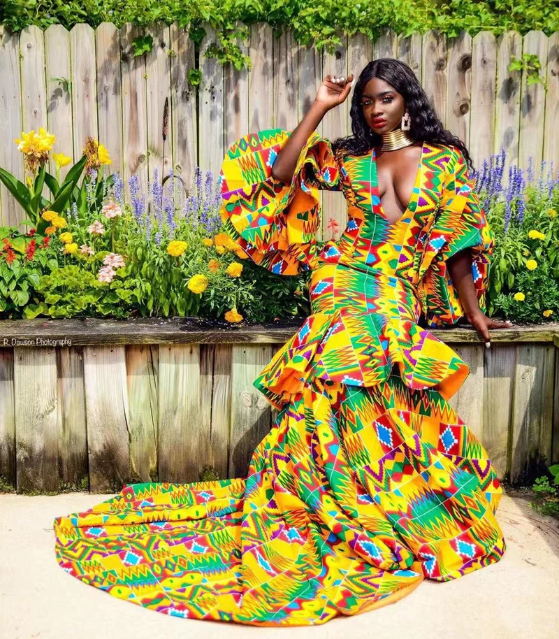 Самые популярные Kente ткани высокого качества Африканский принт 100% хлопок Анкара