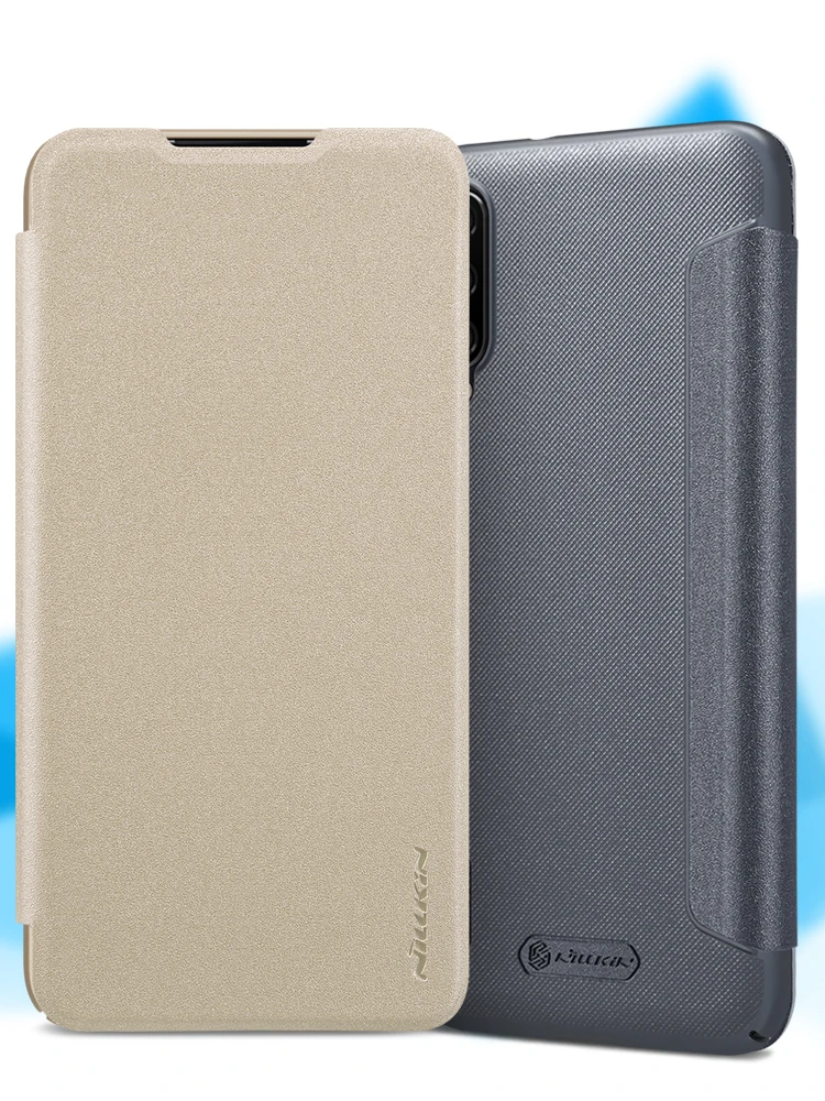 Для Xiaomi Mi 9 Lite Чехол 6,088 Nillkin Sparkle Series из искусственной кожи для Xiaomi Mi A3 CC9 CC9E Case