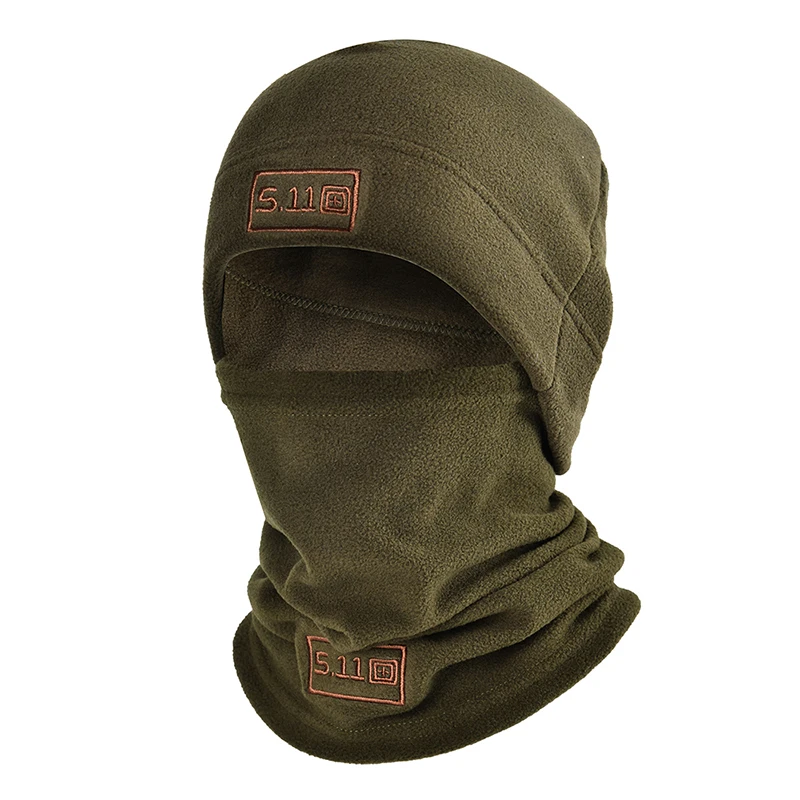 Winter Men's Polar Fleece Tactical Military Balaclava for Women Warmer Hood Scarf Thermal Head Face Mask Cycling Ski Scarf Hat