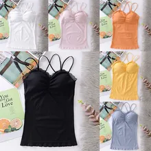 Женский жилет с перекрестной спинкой без косточек с нагрудной накладкой, кружевной длинный жилет, топ-труба, нижнее белье для женщин