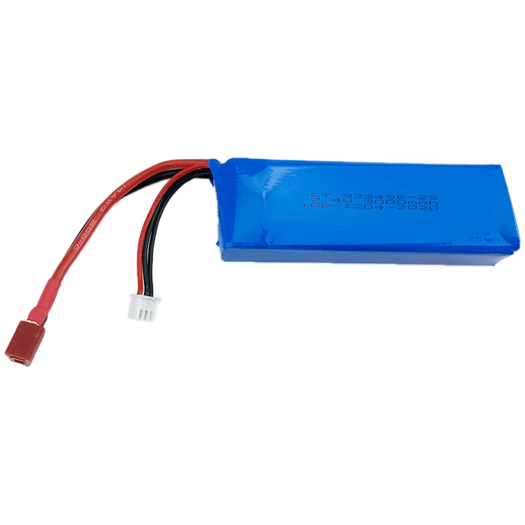 7.4V RC Battery for WLtoys 1:12 124018 124019 Rock Crawler Car DIY Spare Parts, Pack of 1