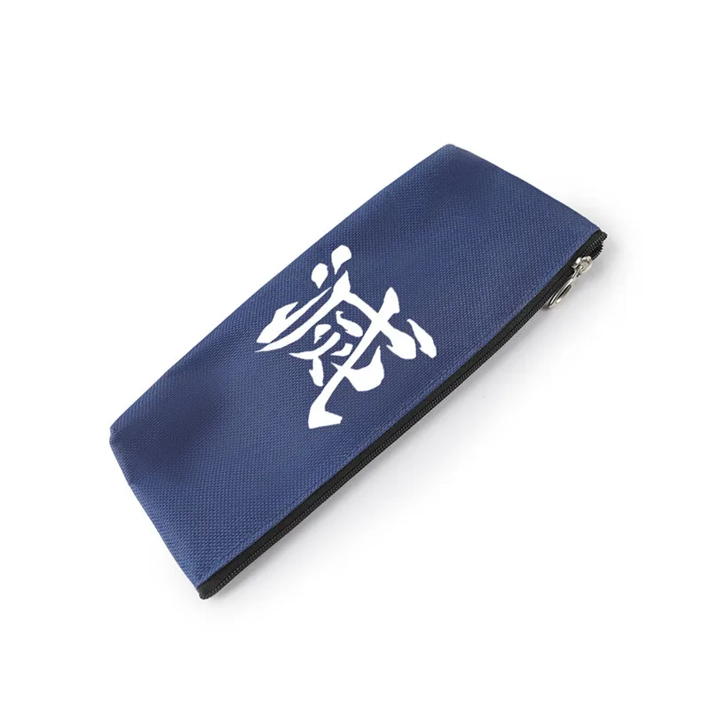 Pencil case 12 Demon Slayer: Kimetsu no Yaiba рюкзак Холщовая Сумка Kamado Tanjirou школьные сумки для девочек Mochila Feminina Nezuko сумка для ноутбука Косплей - Цвет: Pencil case 12