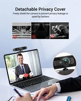 DEPSTECH DW49 4K 8MP HD Webcam with Noise-Canceling Microphone/ Privacy Cover/ Tripod Plug Play USB Web Camera for Meeting Video - Image 6