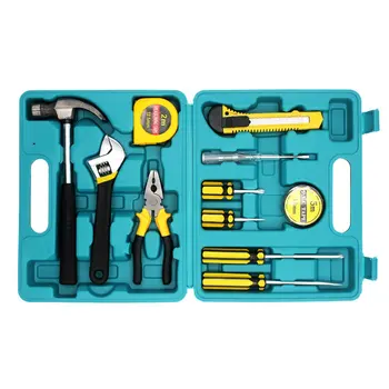 

12pcs Socket Ratchet Car Repair Tool Case Precision Sleeve Universal Joint Hardware Kit Auto Repairing Hand Wrench Tool Set