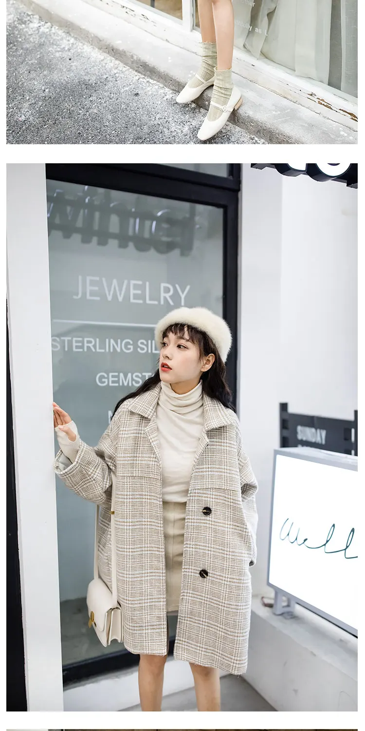 Qian ge niao пальто женский костюм корейский стиль Топы британский стиль тысячи птиц маленький костюм Талия обнимает похудение сладкий Западный