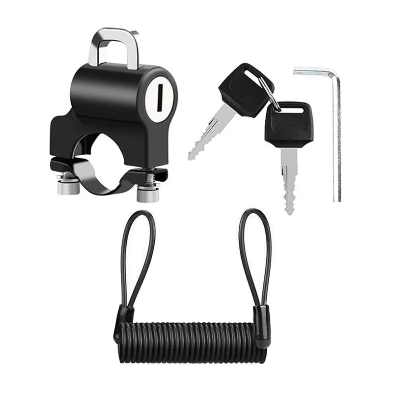 Quality Bike Lock, Bicycle Helmet Lock, Motorcycle Locks Cable Lock