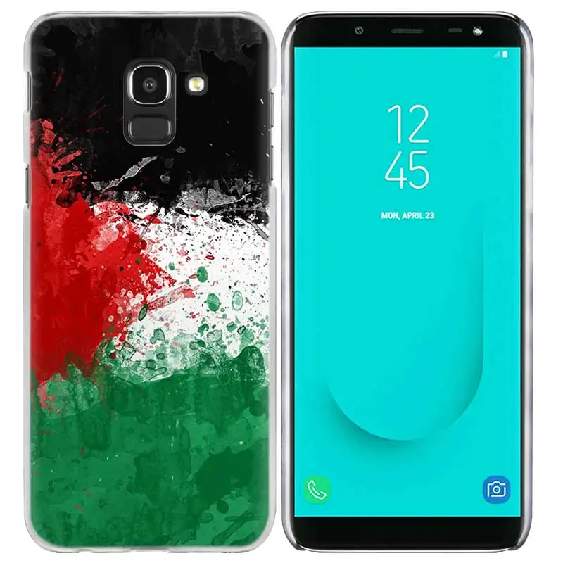 Палестинский флаг чехол для samsung Galaxy A50 A80 A70 A60 A40 A30 A20 A20e A10 A9 A7 A6 плюс Note 8 9 10 Pro