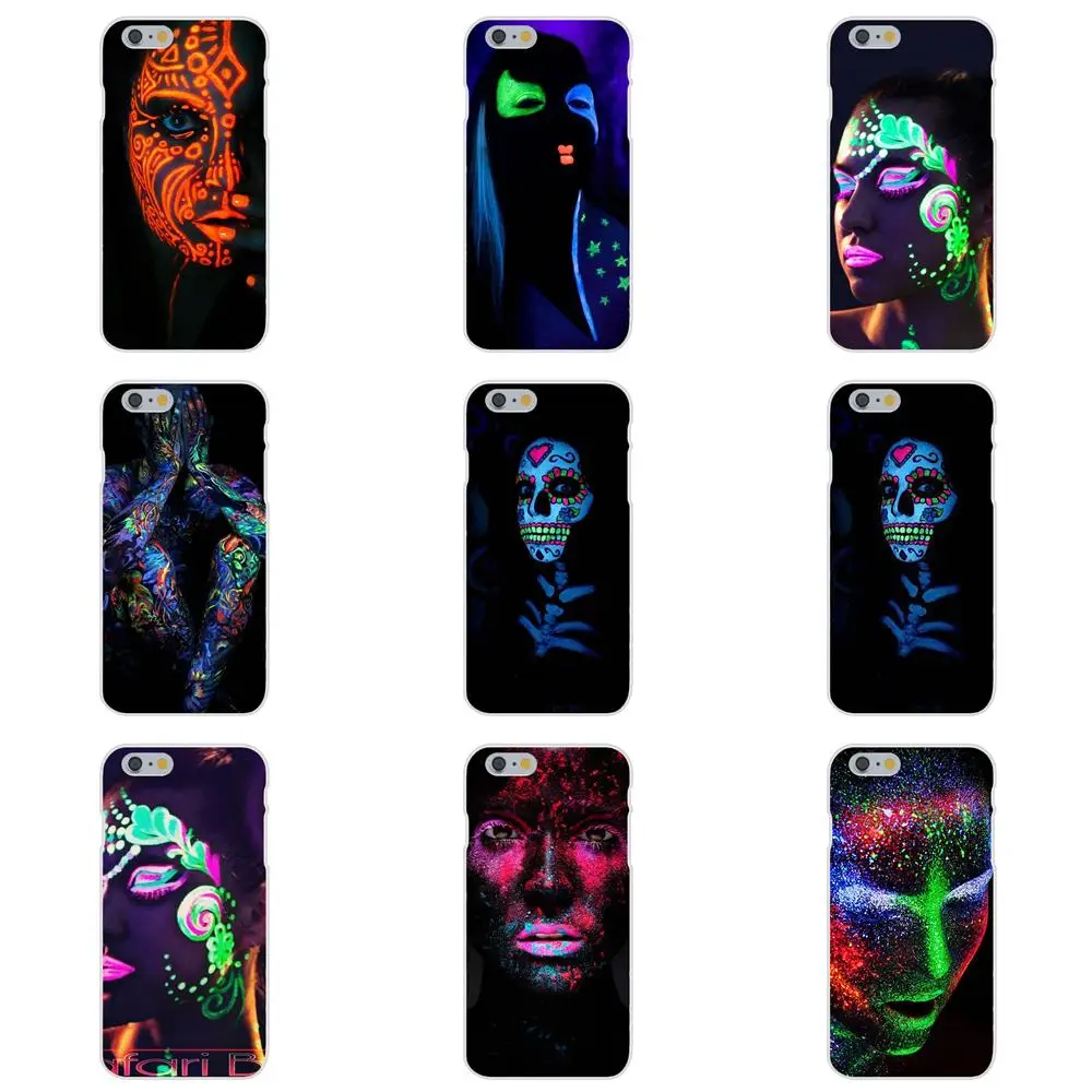 

Glow In The Dark Body Paint For Samsung Galaxy Note 5 8 9 S3 S4 S5 S6 S7 S8 S9 S10 5G mini Edge Plus Lite Soft TPU Covers Cases