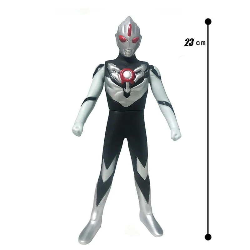 23 см мягкий клей Ультрамен Тига Galaxy Ultraman Joint можно перемещать и другие 24 вида Супермена дарят детские подарки - Цвет: 18