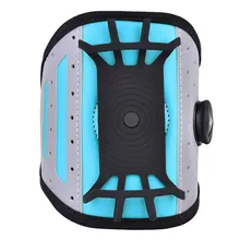 Универсальный светоотражающий силиконовый держатель для телефона с возможностью вращения на 360 градусов, с защитой от пота