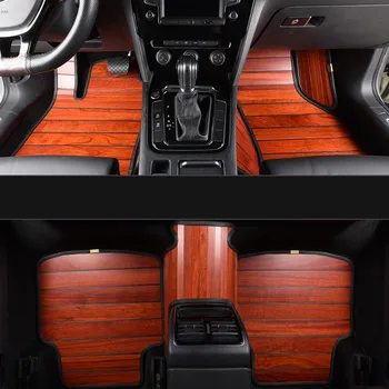 

Custom made wood car floor mats For dodge accessories journey 2009 Caliber Avenger Challenger Charger carpet rug