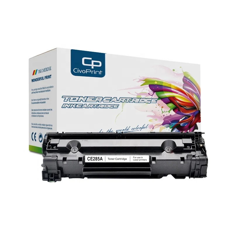 Картриджи civoprint 285a 85A CE285 для тонера HP 85a CE285A P1102 P1102W laserjet pro M1130 M1132 M1134 M1212 |