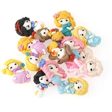 20 шт./лот микс каваи девушка Кабошоны-аксессуары из смолы для волос одежда обувь плоское украшение из смолы DIY украшение дома