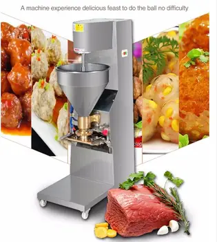 

Vegetarian meatball machine stainless steel commercial 280 pcs / mins fish ball chicken ball machine beef ball forming machine