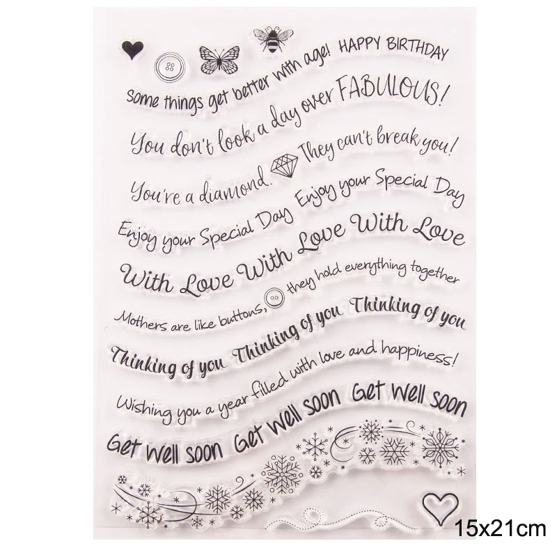 Some things get better clear stamps