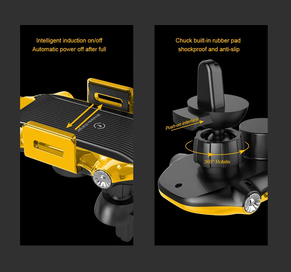 Автоматический зажим автомобильное беспроводное зарядное устройство держатель телефона для Iphone XS MAX XR 8 Plus X samsung Note 10+ S9 крепление вентиляционное отверстие индукции