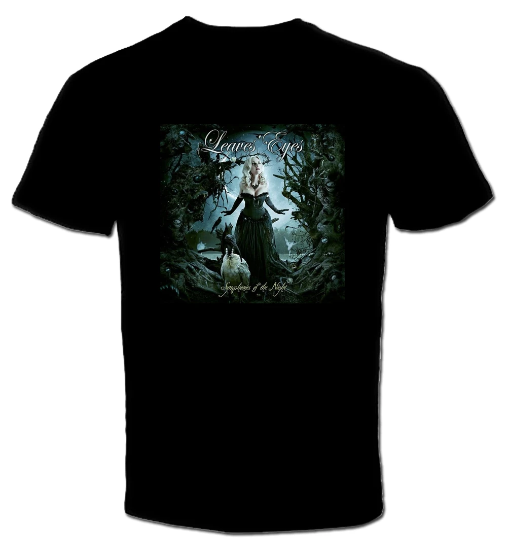 LEAVES EYES Liv Kristine Symphonic Metal Band 03 футболка S 3XL бесплатная доставка 2019 Новое поступление
