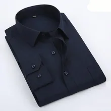 Мужские однобортные рубашки с длинными рукавами и воротником-стойкой Camisa, дышащие тонкие хлопковые рубашки-оксфорды из чистого хлопка